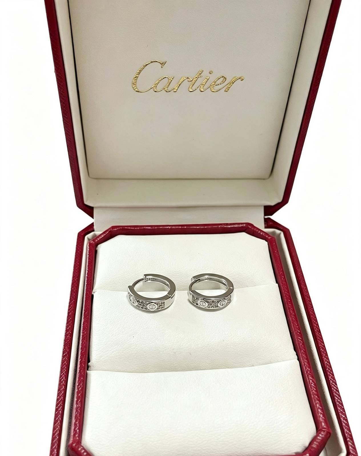 Cartier カルティエ レディース ピアス ラブ ピアス 750 ダイヤモンド ブランドジュエリー 普段使い ギフト - 画像 4