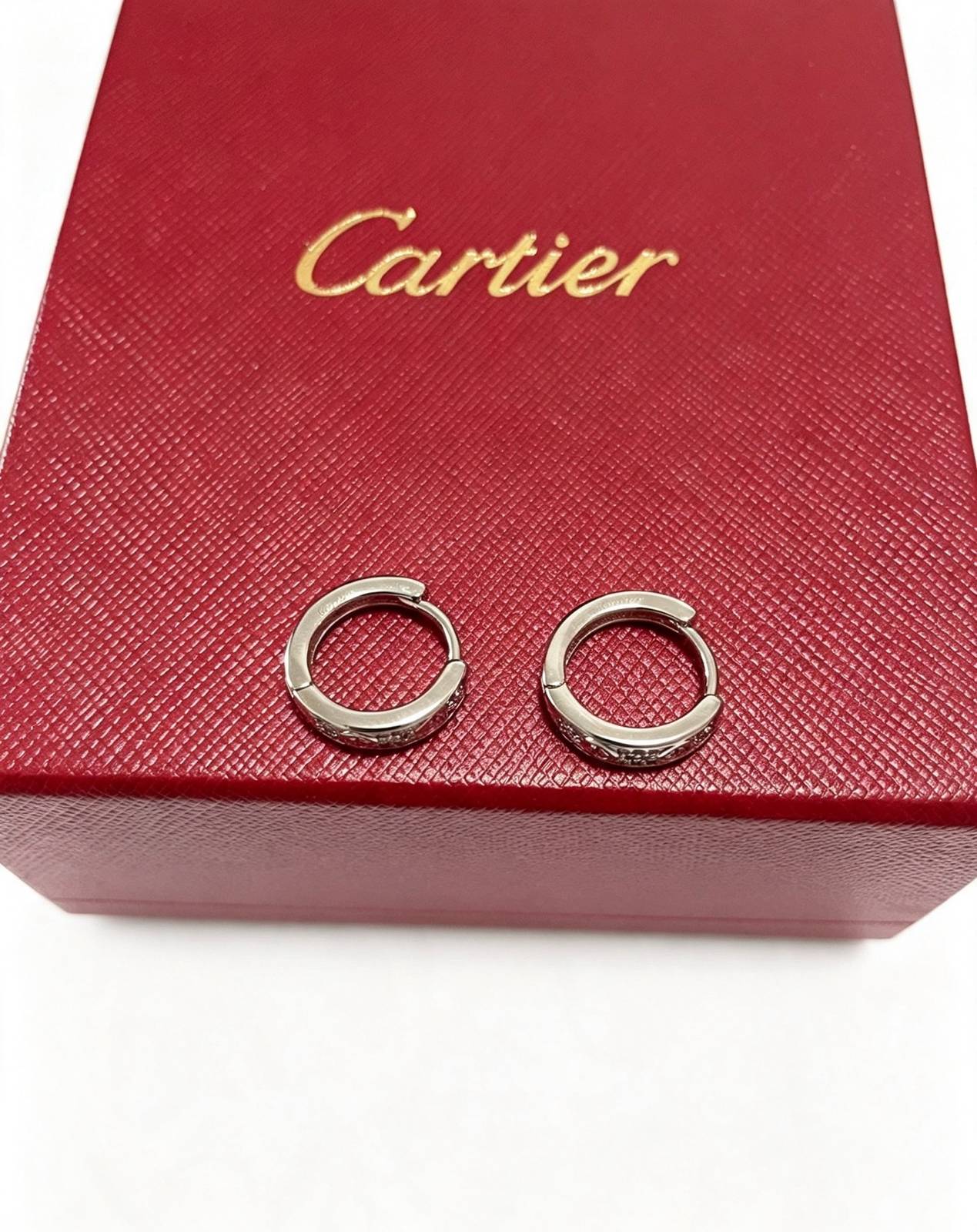 Cartier カルティエ レディース ピアス ラブ ピアス 750 ダイヤモンド ブランドジュエリー 普段使い ギフト - 画像 6