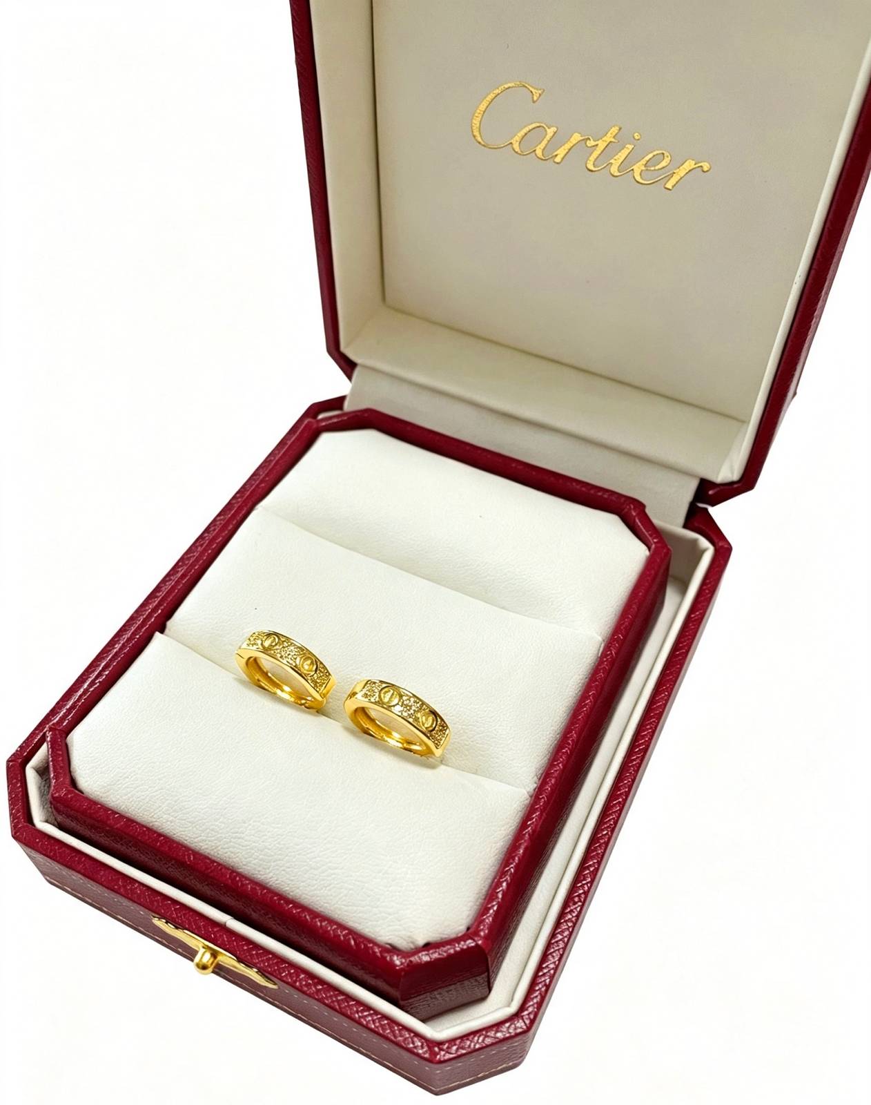 Cartier カルティエ レディース ピアス ジュスト アン クル 750 イエローゴールド ブランドジュエリー 普段使い ギフト - 画像 9