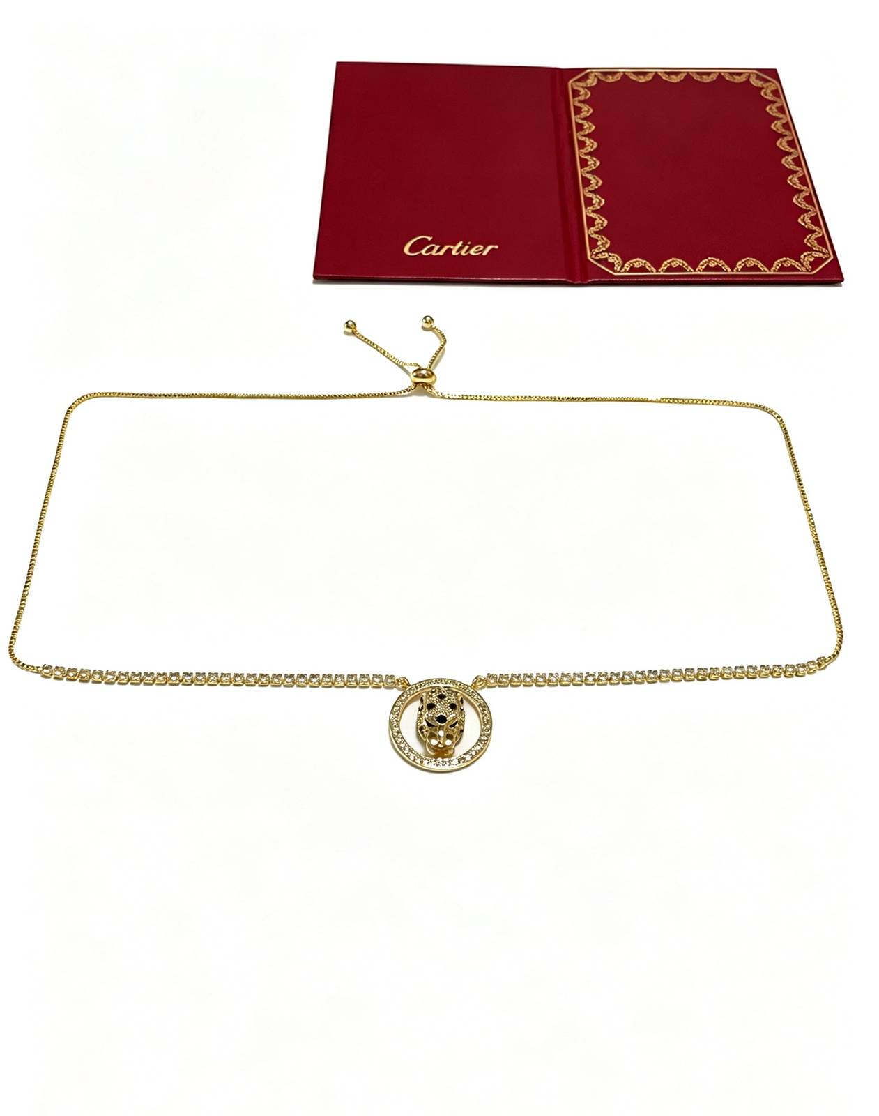 Cartier カルティエ レディース ネックレス パンテール 750 ダイヤモンド ブランドジュエリー 普段使い ギフト - 画像 7