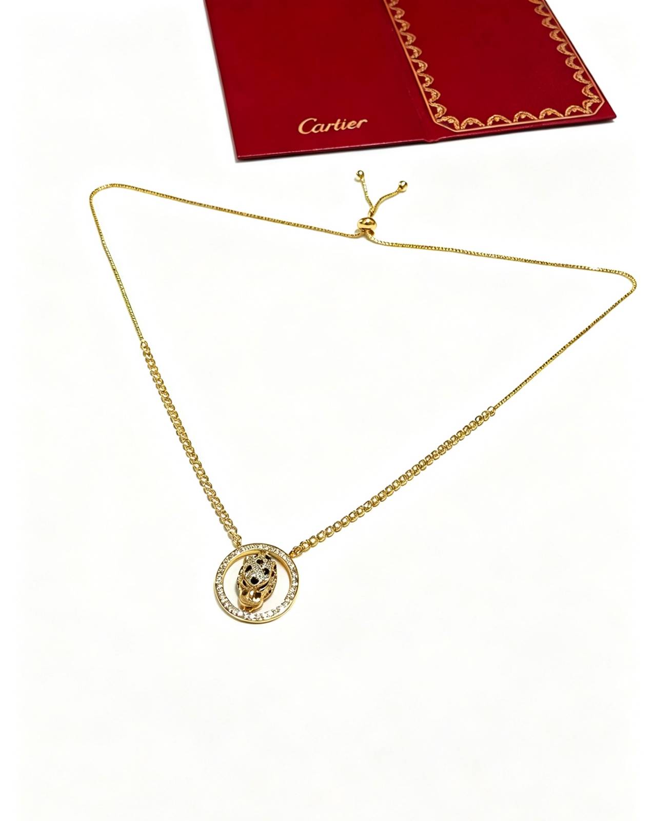 Cartier カルティエ レディース ネックレス パンテール 750 ダイヤモンド ブランドジュエリー 普段使い ギフト - 画像 8