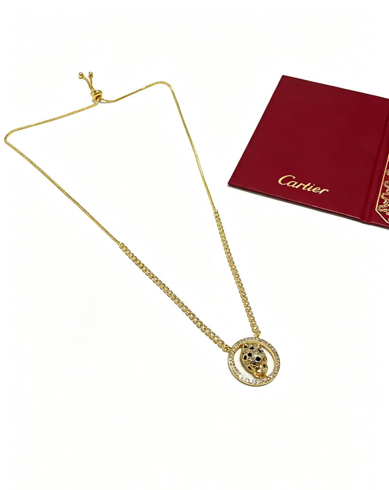 Cartier カルティエ レディース ネックレス パンテール 750 ダイヤモンド ブランドジュエリー 普段使い ギフト - 画像 9