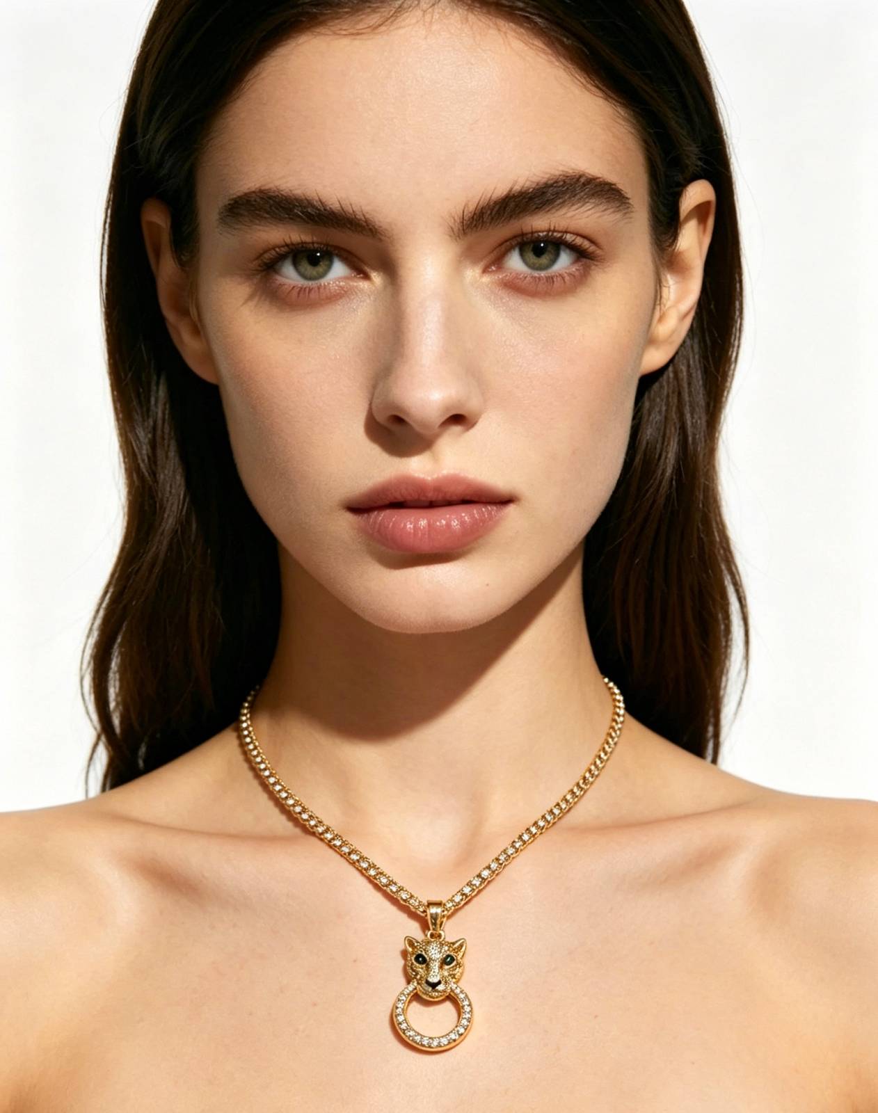Cartier カルティエ レディース ネックレス パンテール 750 YG ブランドジュエリー 記念日 プレゼント - 画像 2
