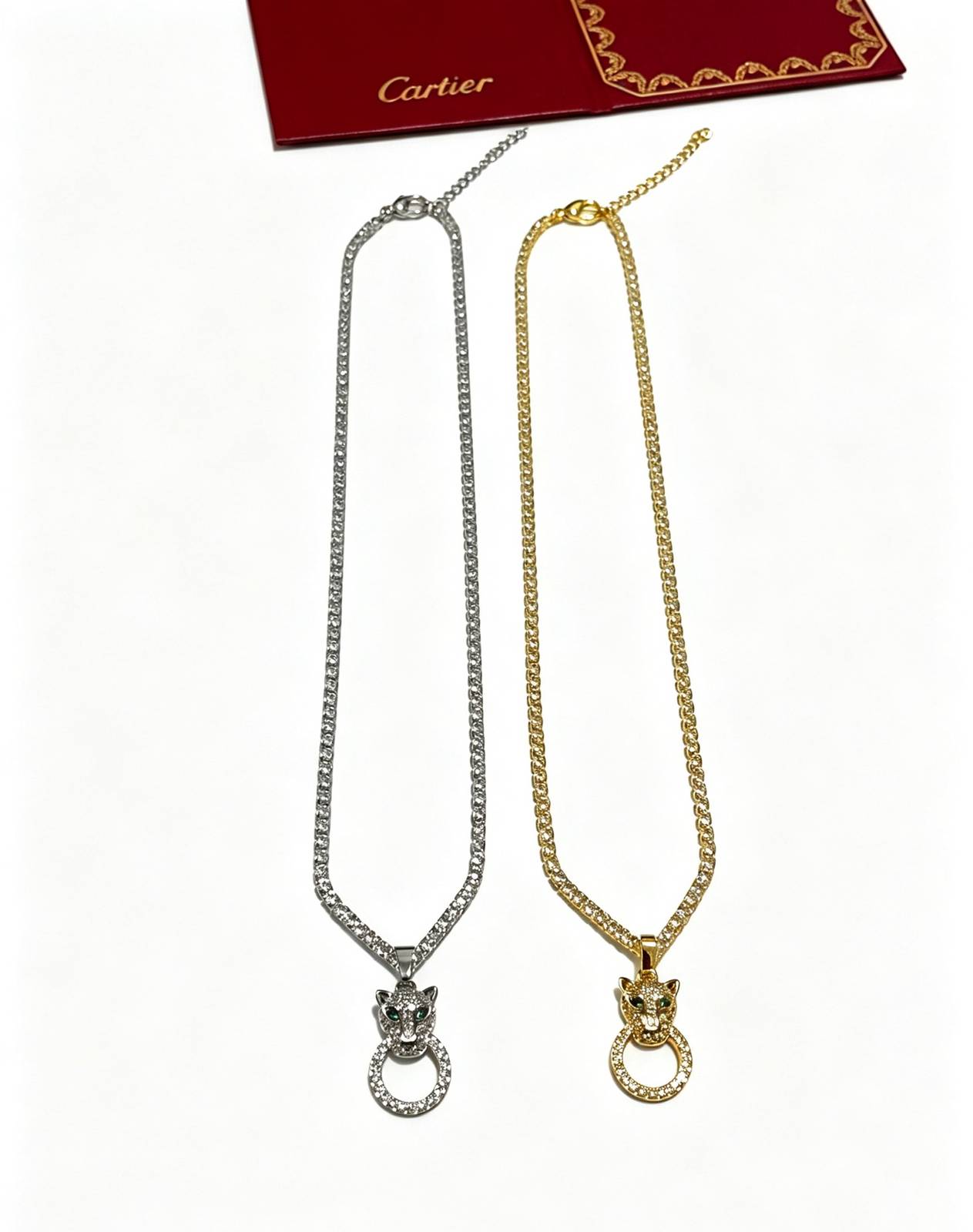 Cartier カルティエ レディース ネックレス パンテール 750 YG ブランドジュエリー 記念日 プレゼント - 画像 7