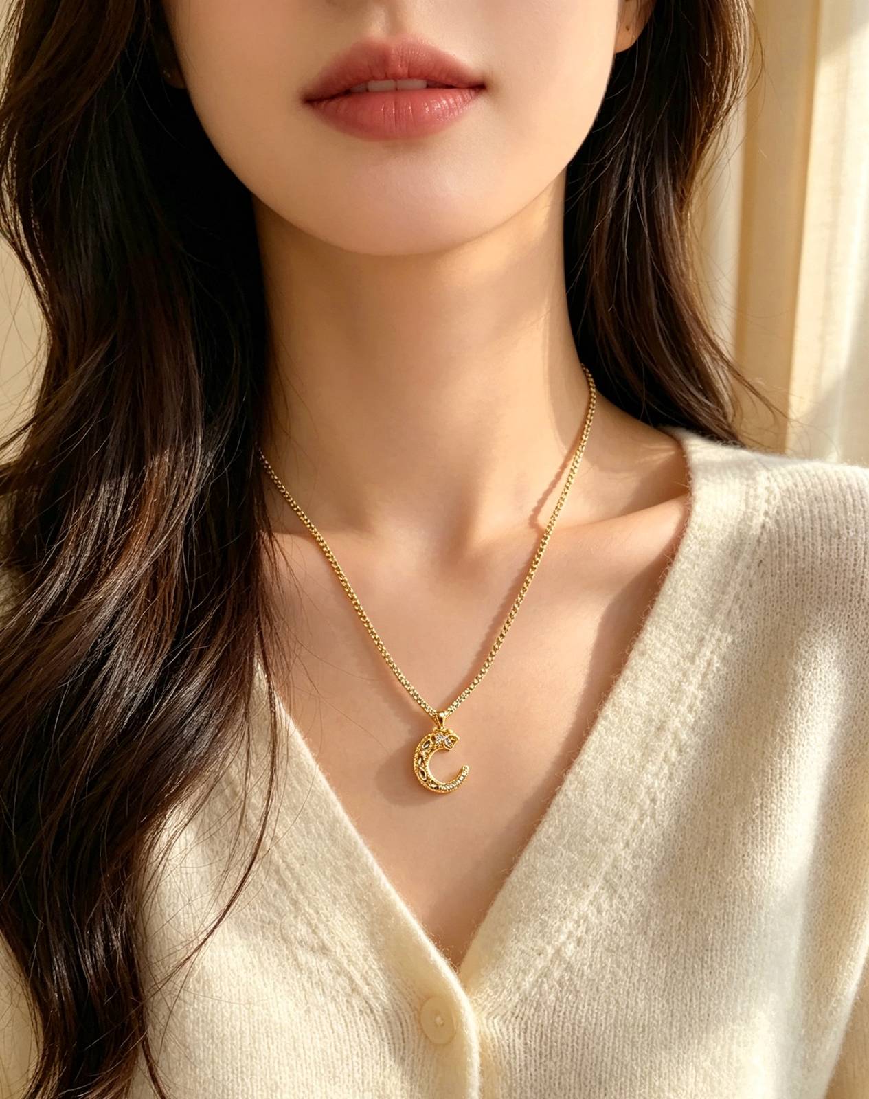 Cartier カルティエ レディース ネックレス パンテール 750 イエローゴールド ブランドジュエリー 普段使い プレゼント - 画像 8