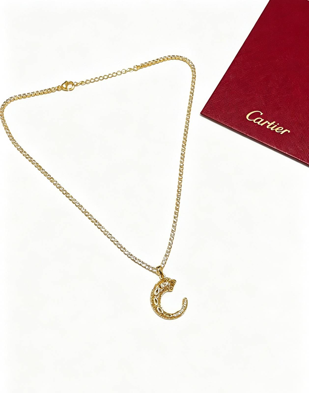 Cartier カルティエ レディース ネックレス パンテール 750 イエローゴールド ブランドジュエリー 普段使い プレゼント - 画像 9