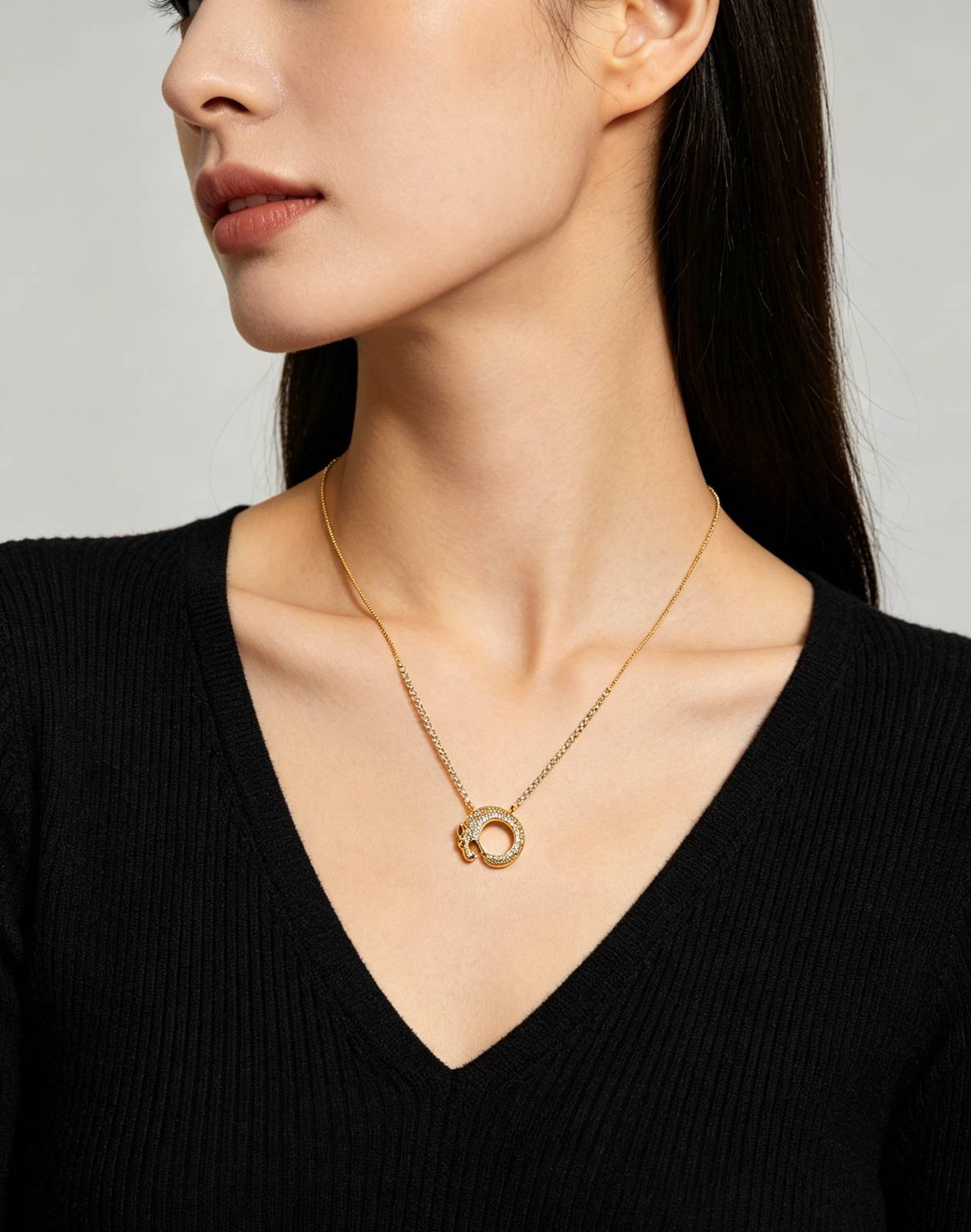 Cartier カルティエ レディース ネックレス パンテール 750 YG ブランドジュエリー 普段使い ギフト - 画像 7