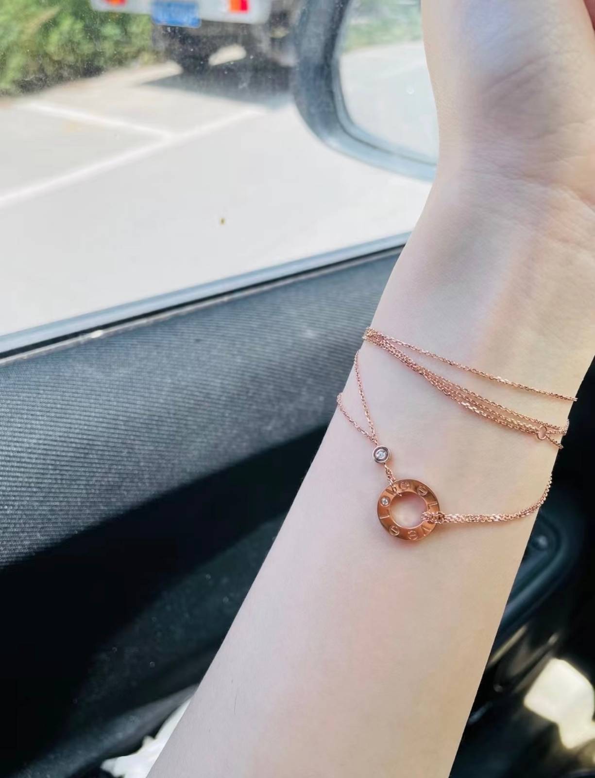 Cartier カルティエ レディース ブレスレット ジュスト アン クル 18金 ブランドジュエリー 普段使い プレゼント - 画像 4