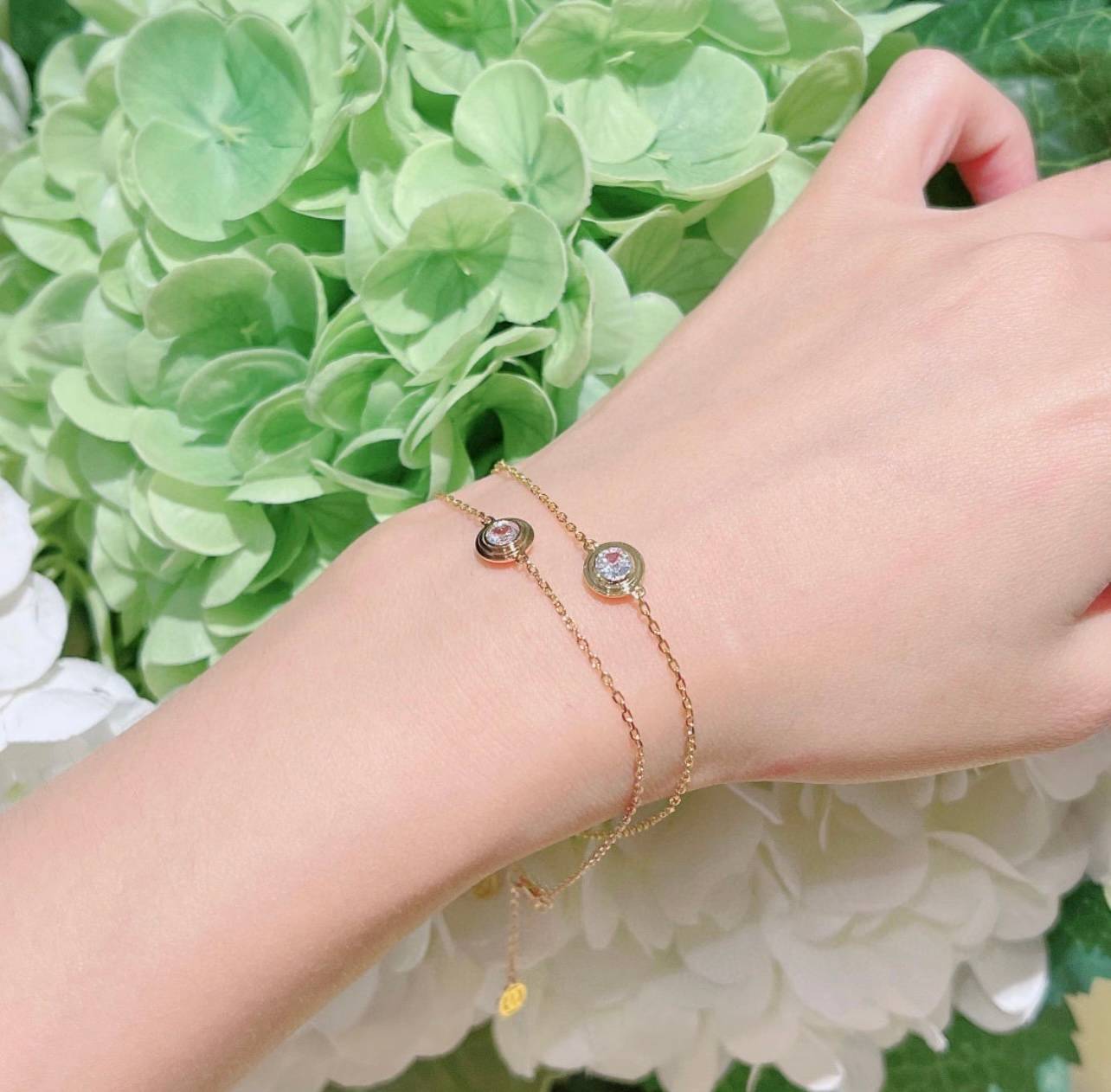 Cartier カルティエ レディース ブレスレット C ドゥ カルティエ ダイヤモンド 1Pダイヤ エルボウブレスレット ブランドジュエリー 普段使い - 画像 11