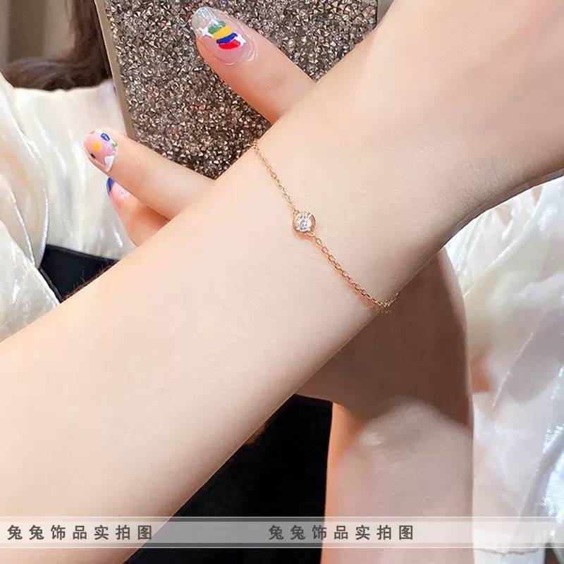 Cartier カルティエ レディース ブレスレット C ドゥ カルティエ ダイヤモンド 1Pダイヤ エルボウブレスレット ブランドジュエリー 普段使い - 画像 12