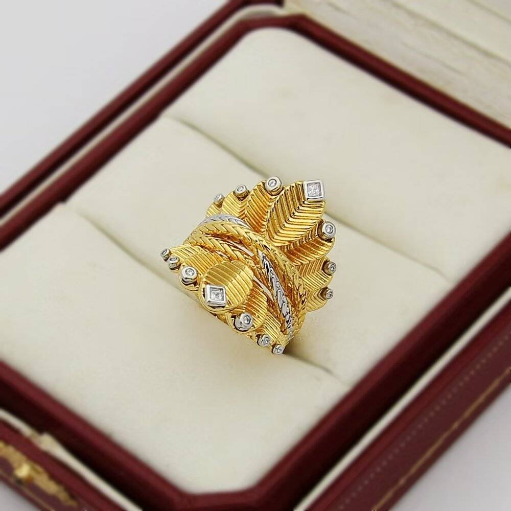Cartier カルティエ レディース リング パンテール 750 YG WG PG ブランドジュエリー 普段使い ギフト - 画像 7