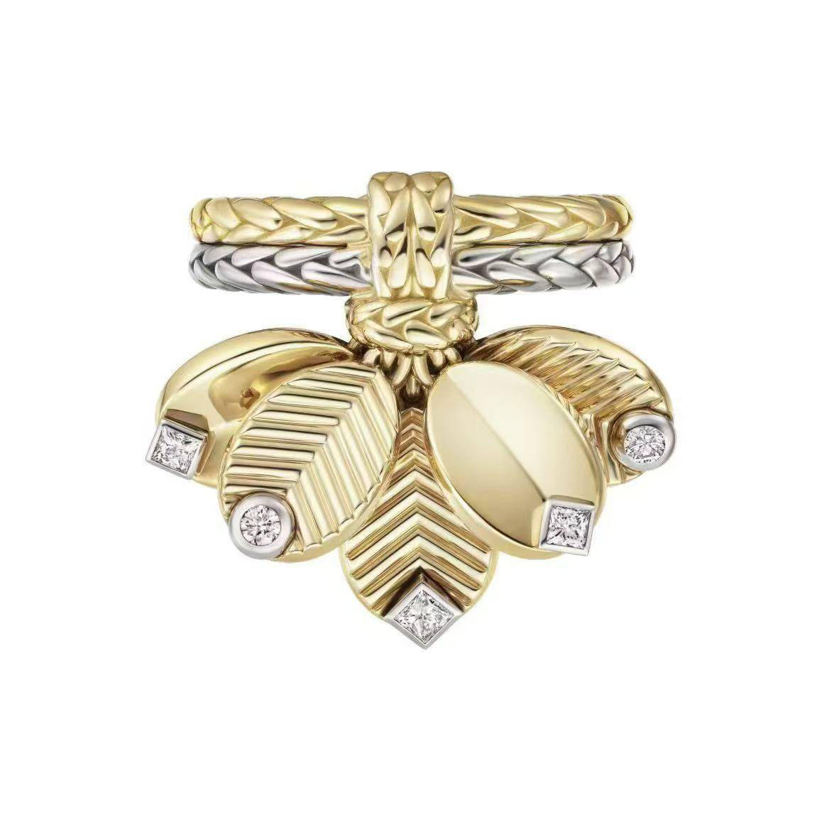 Cartier カルティエ レディース リング パンテール ダイヤモンド 750 YG WG PG ブランドジュエリー 記念日 ギフト