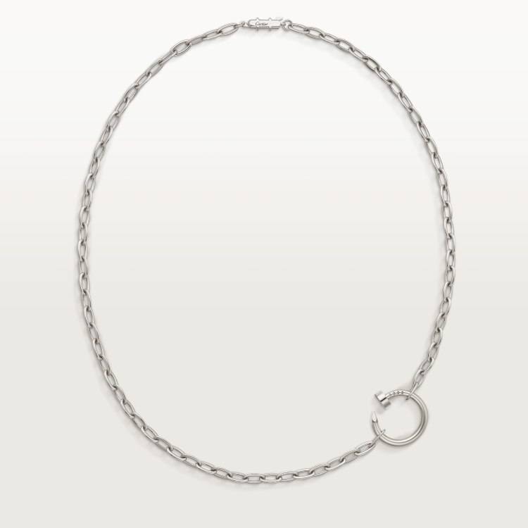 Cartier カルティエ レディース ネックレス ジュスト アン クル 750 イエローゴールド ホワイトゴールド ピンクゴールド ブランドジュエリー 普段使
