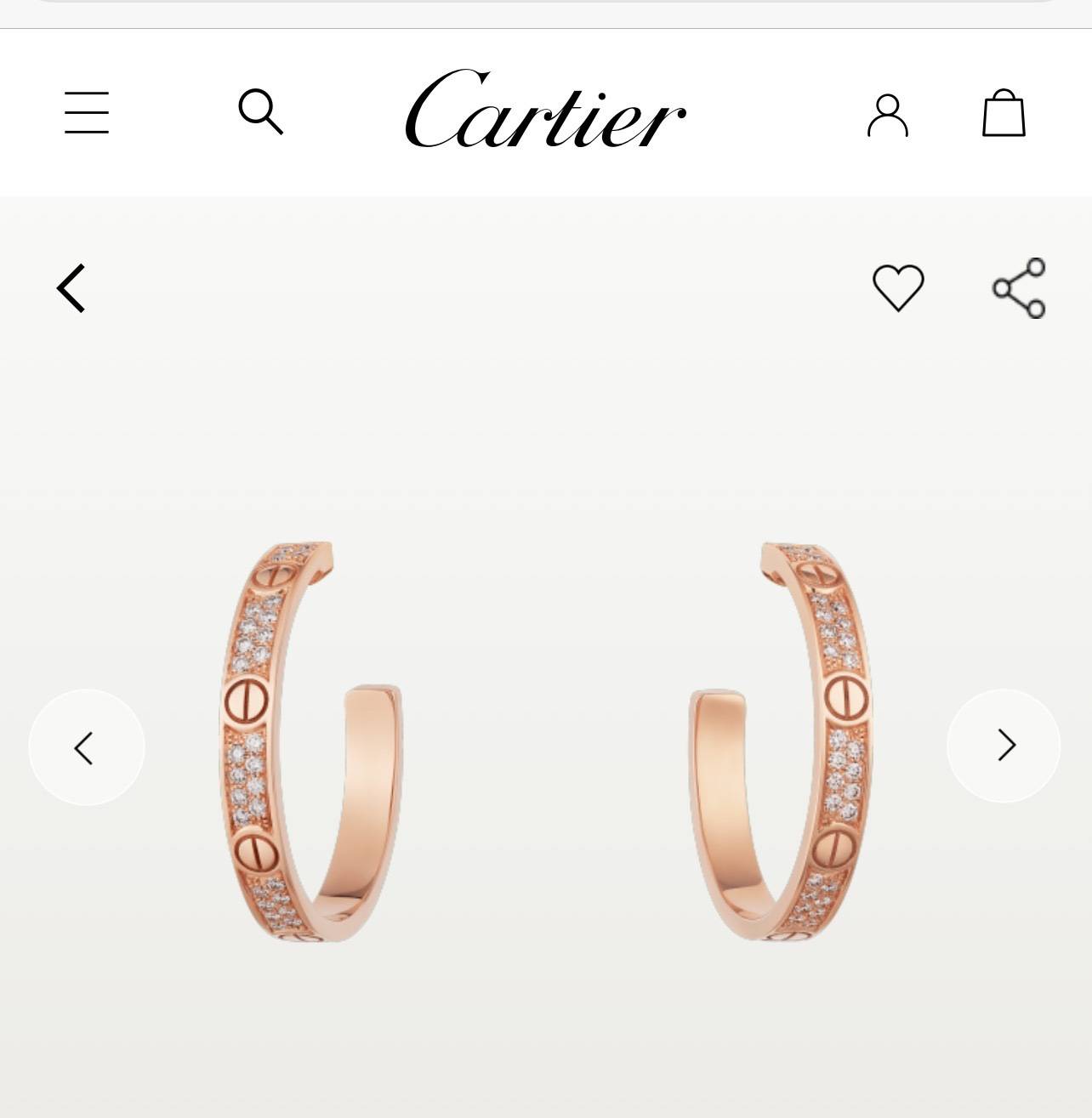 Cartier カルティエ レディース ブレスレット LOVE ラブリング 750 YG ブランドジュエリー 普段使い ギフト