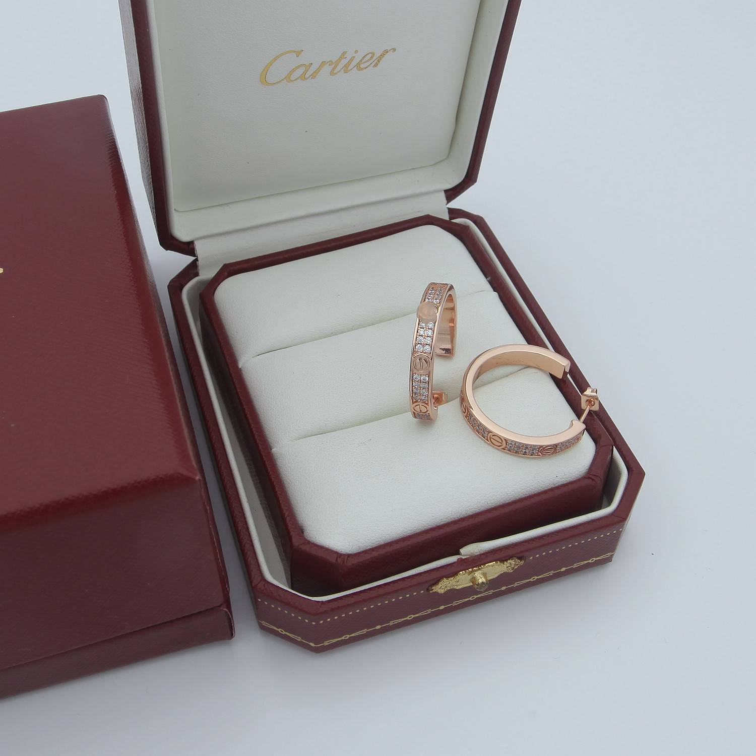 Cartier カルティエ レディース ブレスレット LOVE ラブリング 750 YG ブランドジュエリー 普段使い ギフト - 画像 2