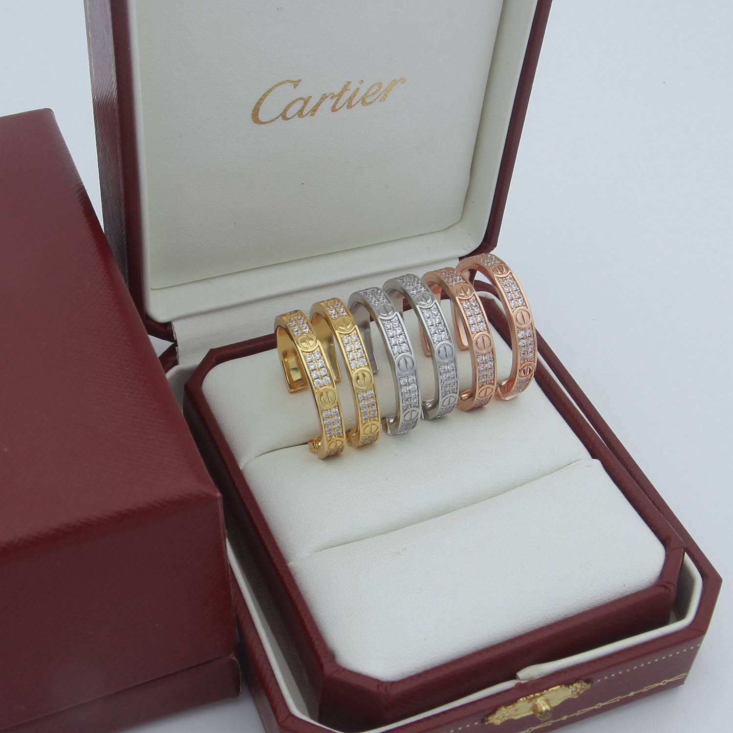 Cartier カルティエ レディース ブレスレット LOVE ラブリング 750 YG ブランドジュエリー 普段使い ギフト - 画像 7