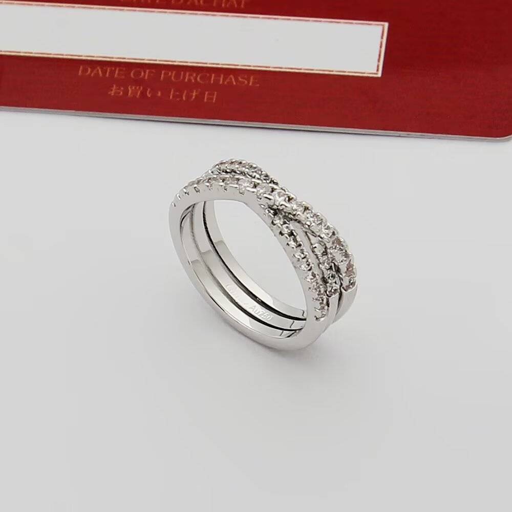 Cartier カルティエ レディース リング LOVE ラブリング 750YG ダイヤモンド 1P ブランドジュエリー 普段使い プレゼント - 画像 5