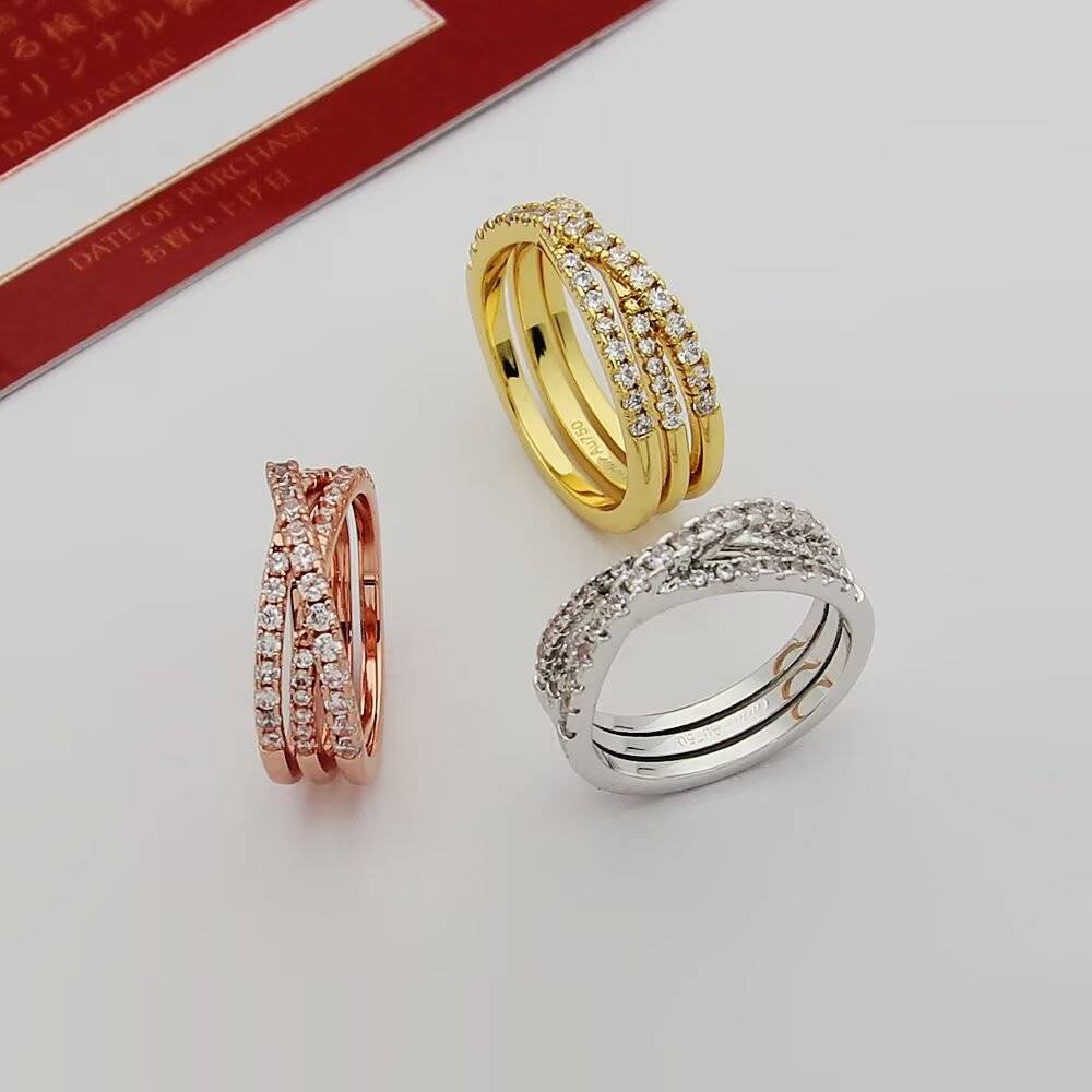 Cartier カルティエ レディース リング LOVE ラブリング 750YG ダイヤモンド 1P ブランドジュエリー 普段使い プレゼント - 画像 6