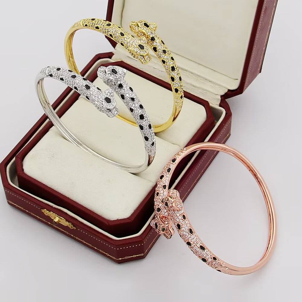 Cartier カルティエ レディース ブレスレット パンテール 750 ダイヤモンド ブランドジュエリー 普段使い ギフト - 画像 8
