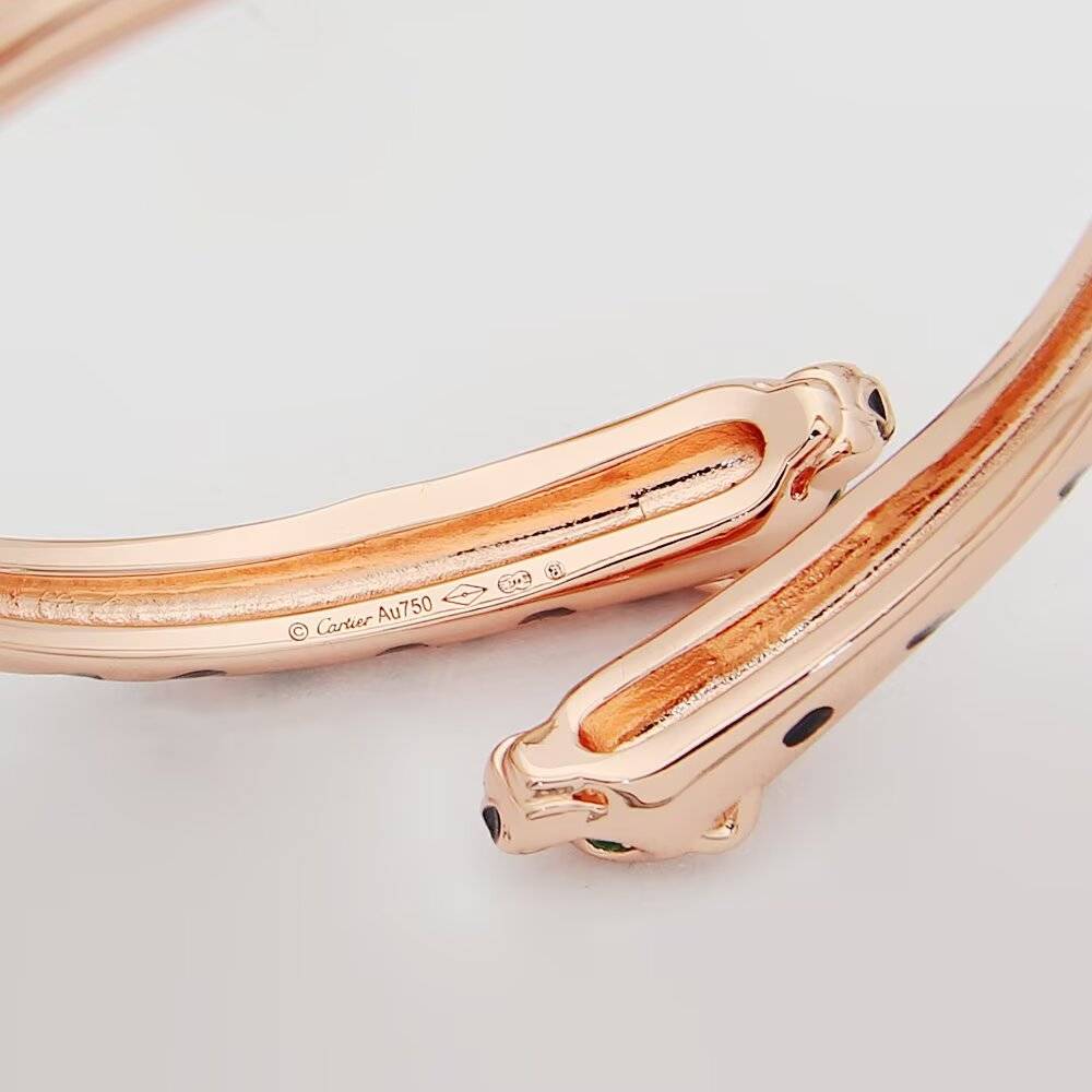 Cartier カルティエ レディース ブレスレット パンテール 750 YG ダイヤモンド ブランドジュエリー 普段使い ギフト - 画像 2