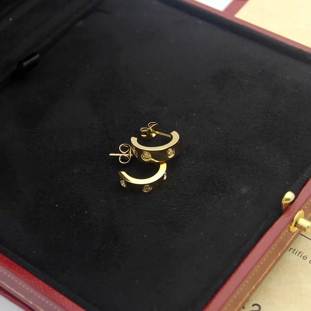 Cartier カルティエ レディース ピアス ジュスト アン クル 18金 ダイヤモンド ブランドジュエリー 約12号 - 画像 2