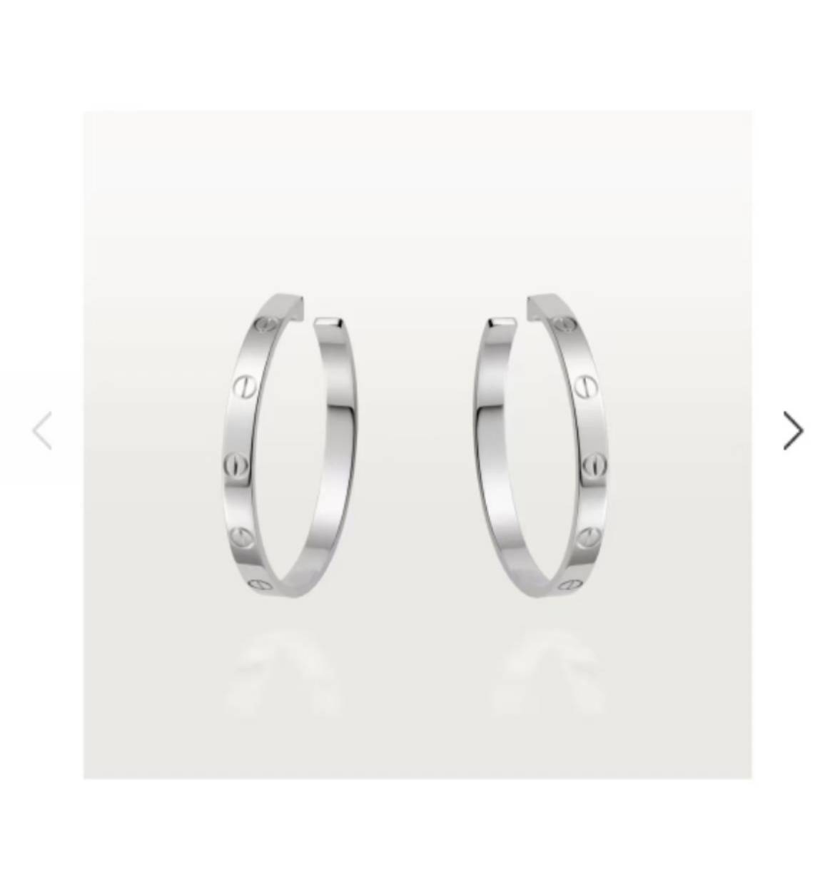 Cartier カルティエ レディース ピアス ジュスト アン クル 750 ダイヤモンド 1P ブランドジュエリー 普段使い ギフト - 画像 9