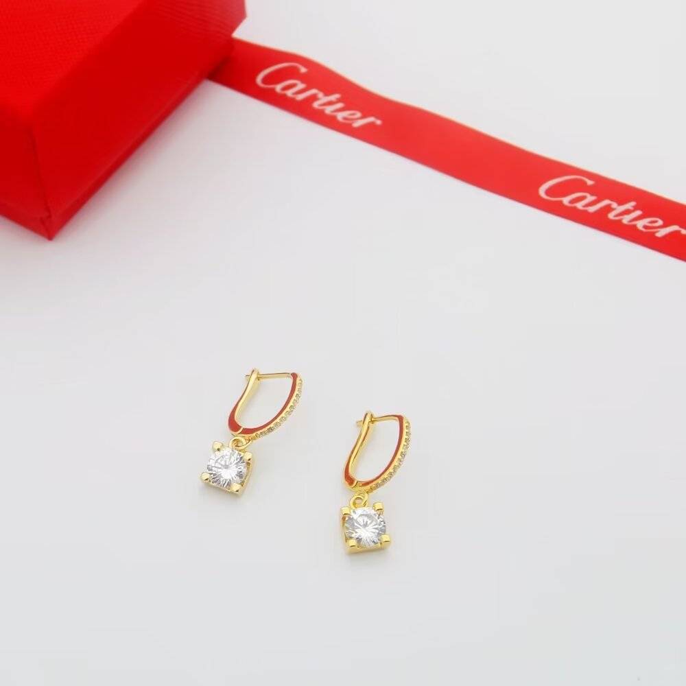Cartier カルティエ レディース ピアス ジュスト アン クル 750 ダイヤモンド ブランドジュエリー 普段使い ギフト - 画像 5