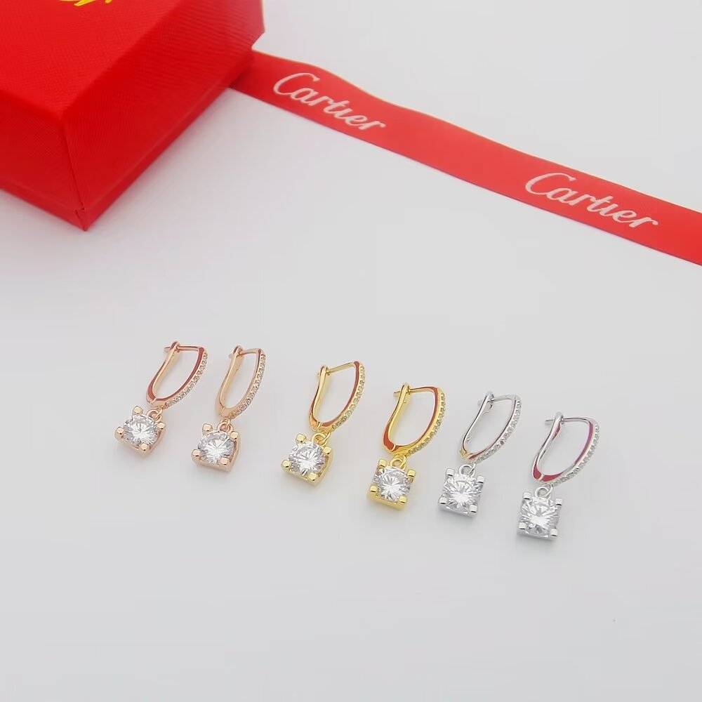 Cartier カルティエ レディース ピアス ジュスト アン クル 750 ダイヤモンド ブランドジュエリー 普段使い ギフト - 画像 6