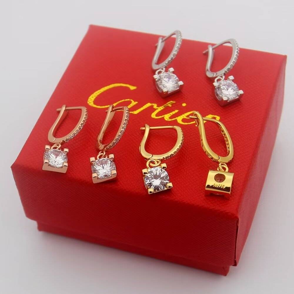 Cartier カルティエ レディース ピアス ジュスト アン クル 750 ダイヤモンド ブランドジュエリー 普段使い ギフト - 画像 7