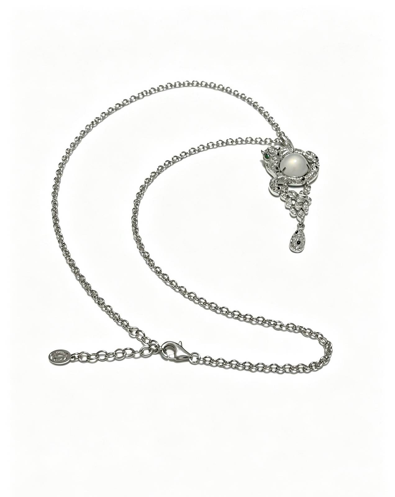 Cartier カルティエ レディース ネックレス パンテール ダイヤモンド ホワイトゴールド ブランドジュエリー プレゼント - 画像 9