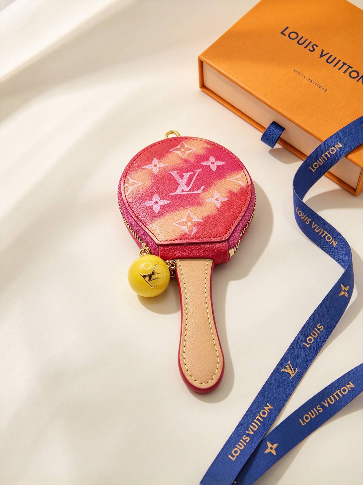 LOUIS VUITTON ルイヴィトン レディース キーホルダー モノグラム レザー ジュエリー ブランドアクセサリー プチギフト - 画像 7