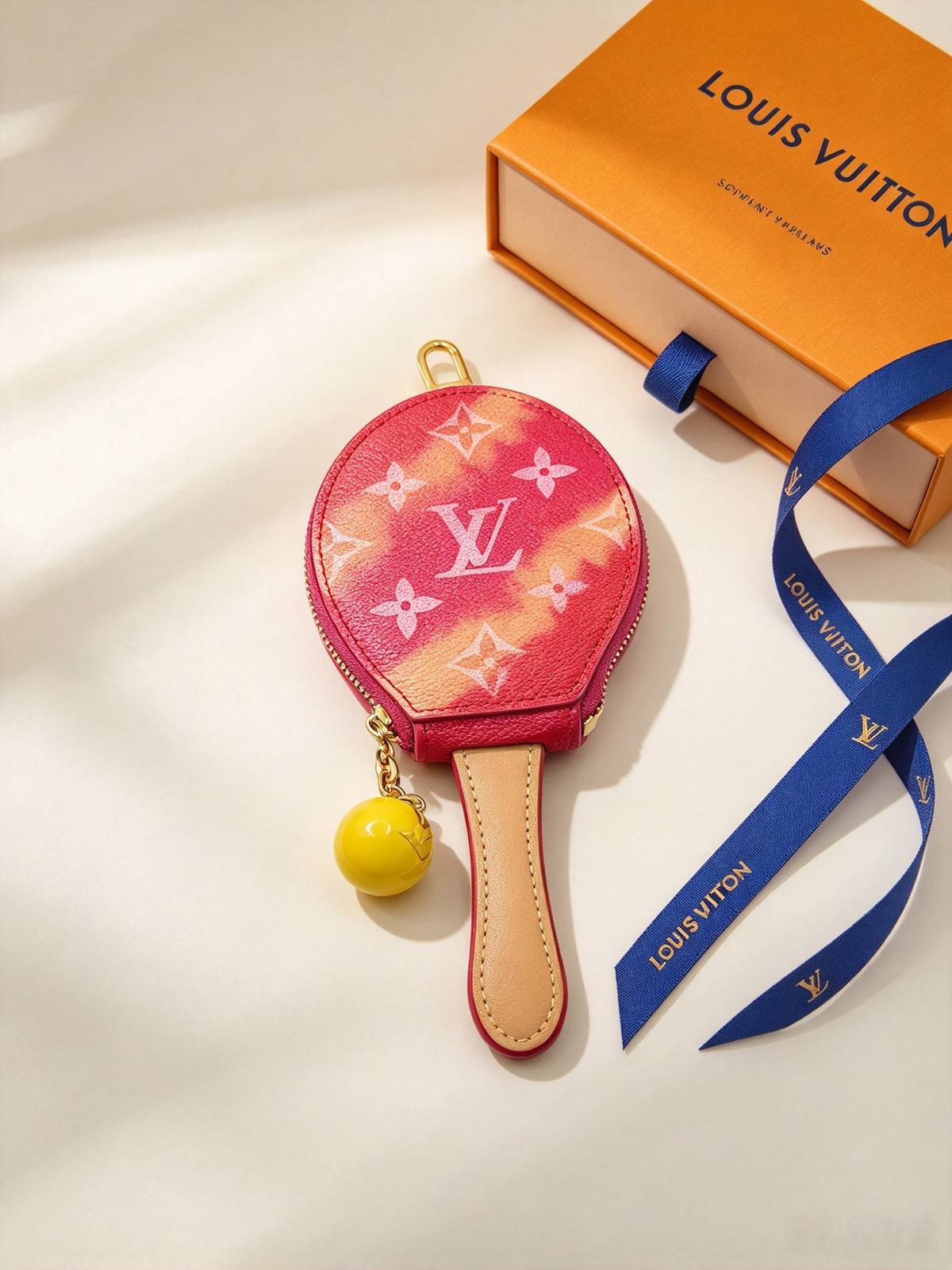LOUIS VUITTON ルイヴィトン レディース キーホルダー モノグラム レザー ジュエリー ブランドアクセサリー プチギフト - 画像 8