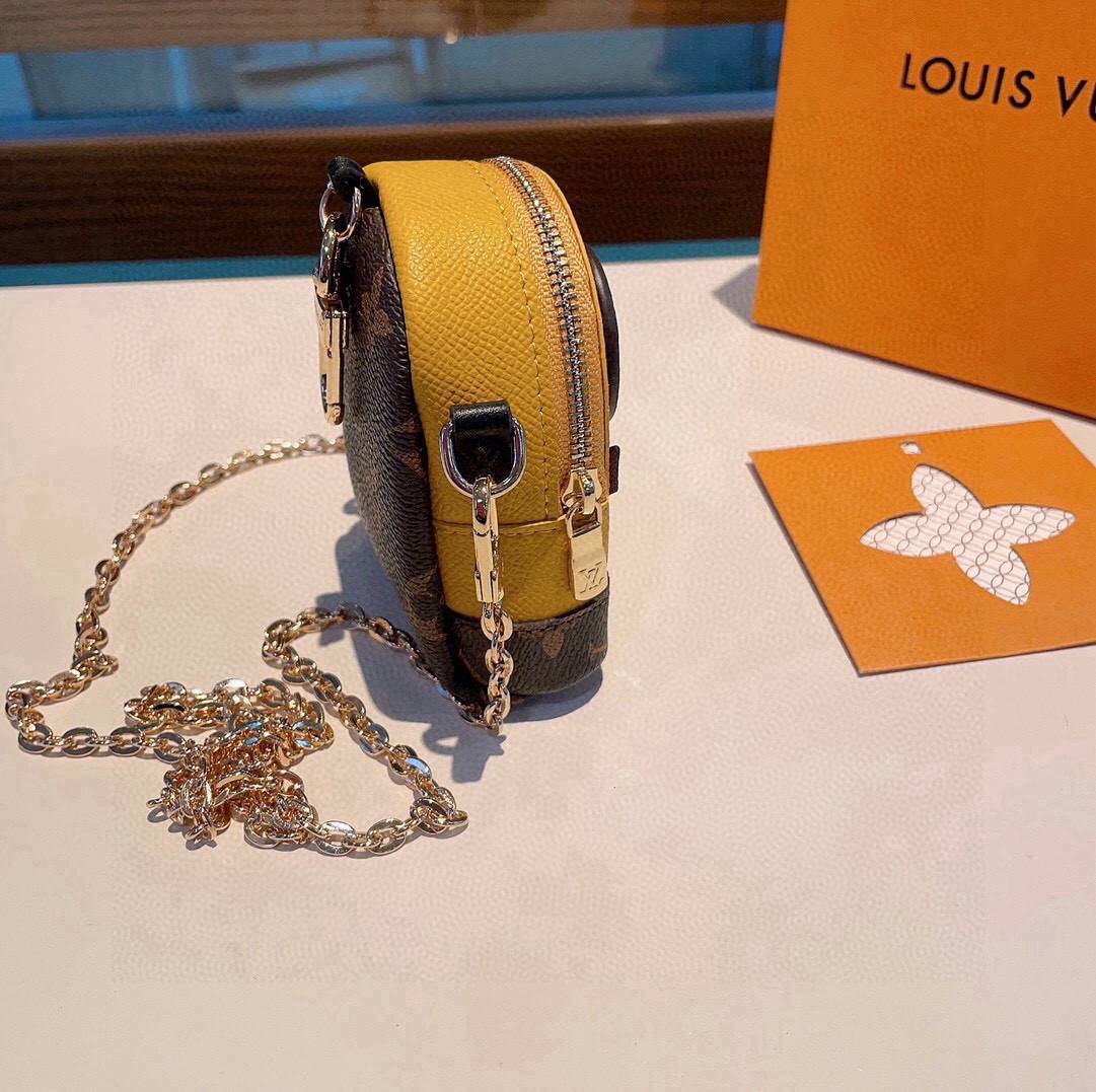 LOUIS VUITTON ルイヴィトン レディース キーホルダー モノグラム ミニオン シルバーカラー ブランドアクセサリー プチギフト - 画像 5