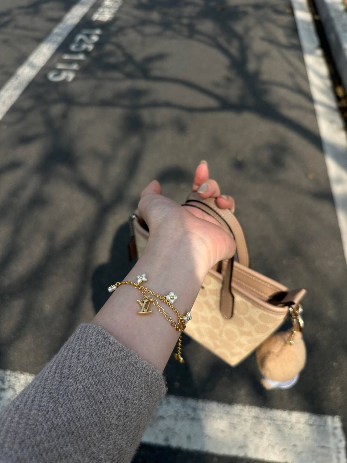 LOUIS VUITTON ルイヴィトン レディース ブレスレット モノグラム ゴールド仕上げ ブランドアクセサリー 252985831f 1016LV - 画像 2