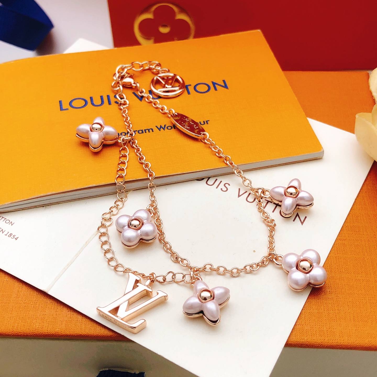 LOUIS VUITTON ルイヴィトン レディース ブレスレット モノグラム ゴールド仕上げ ブランドアクセサリー 252985831f 1016LV - 画像 6
