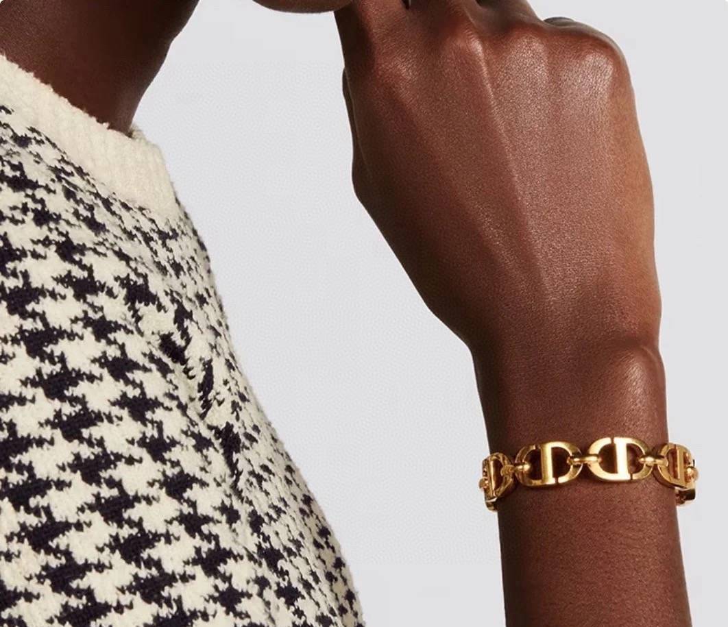 LOUIS VUITTON ルイヴィトン レディース ブレスレット モノグラム ブラスレ ゴールド仕上げ ブランドアクセサリー 日常使い - 画像 3