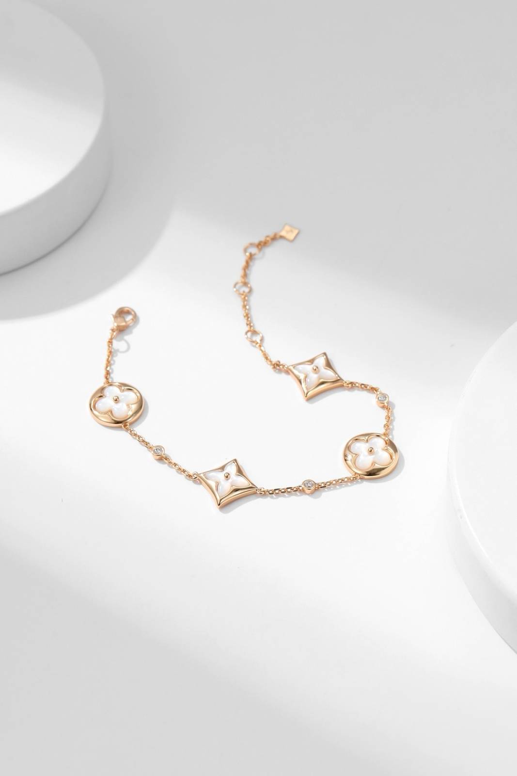 LOUIS VUITTON ルイヴィトン レディース ブレスレット モノグラム ブラスレ ゴールド仕上げ ブランドアクセサリー 普段使い - 画像 6