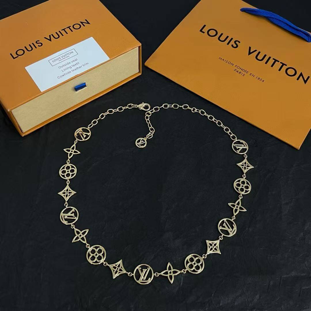 LOUIS VUITTON ルイヴィトン レディース ネックレス エセンシャル V メタル シルバーカラー ブランドアクセサリー プチクロエ - 画像 7