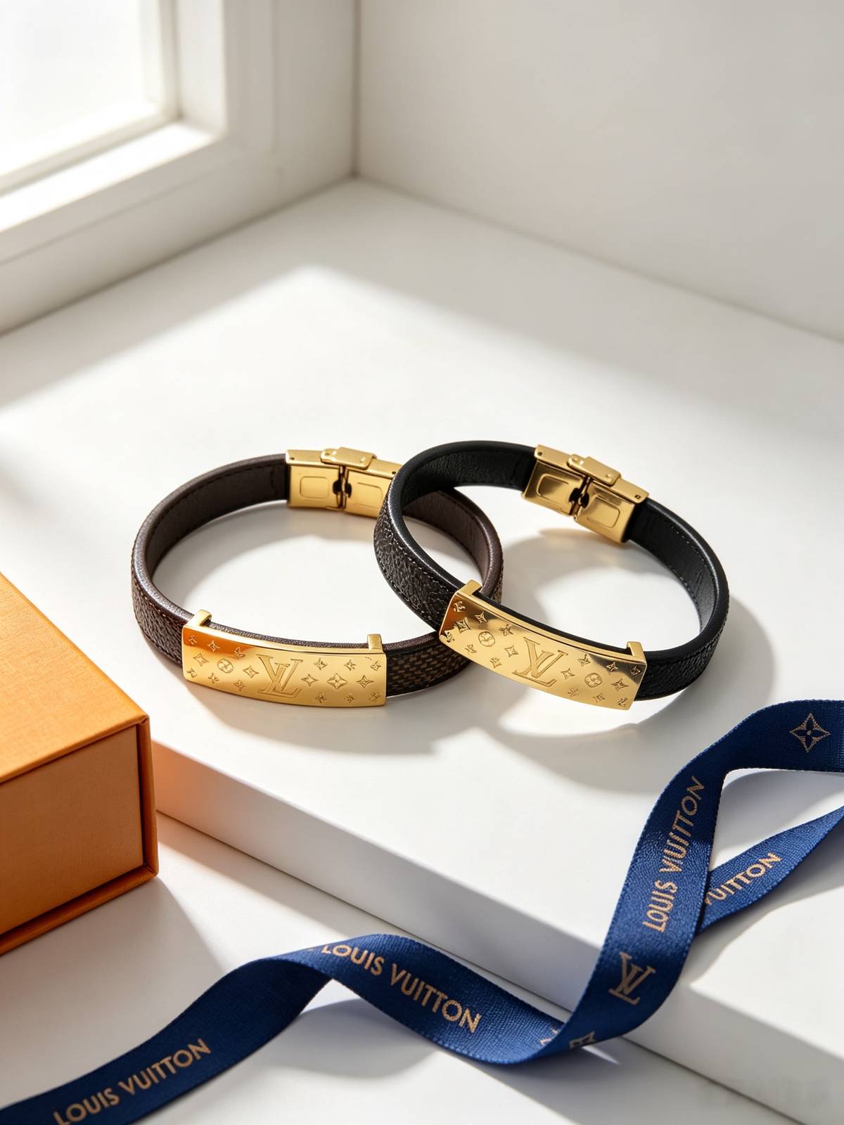 LOUIS VUITTON ルイヴィトン レディース ブレスレット モノグラム シルバーカラー GP ブランドアクセサリー プチギフト - 画像 5