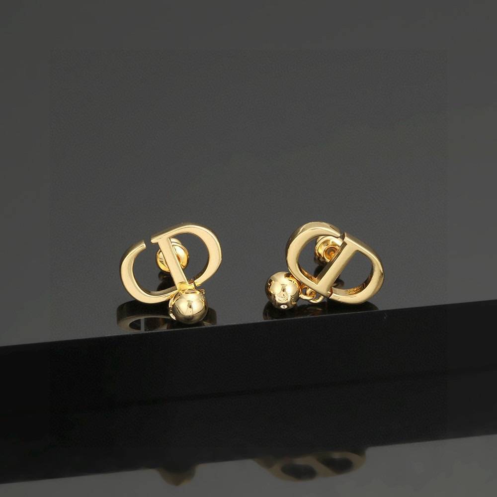 Dior ディオール レディース ピアス CDロゴ メタル レジンパール ブランドアクセサリー 上品 华やか プレゼント - 画像 4