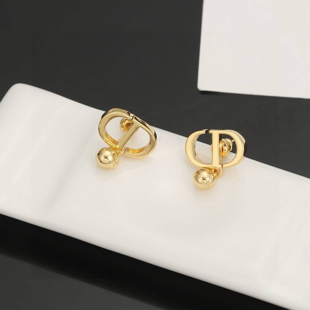 Dior ディオール レディース ピアス CDロゴ メタル レジンパール ブランドアクセサリー 上品 华やか プレゼント - 画像 6