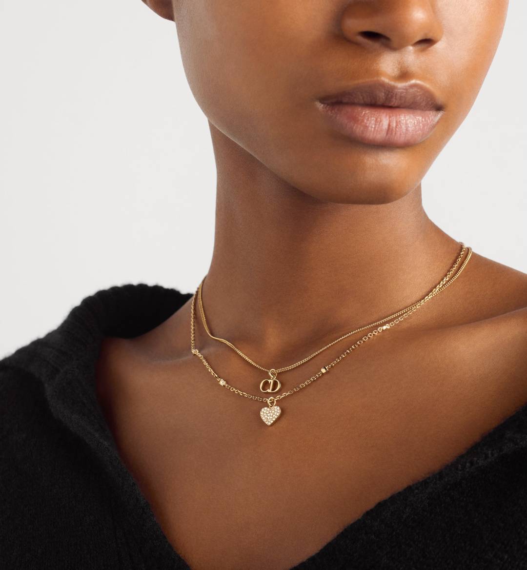 Dior ディオール レディース ネックレス CDロゴ レジンパール ゴールドフィニッシュ ブランドアクセサリー 上品 普段使い - 画像 9