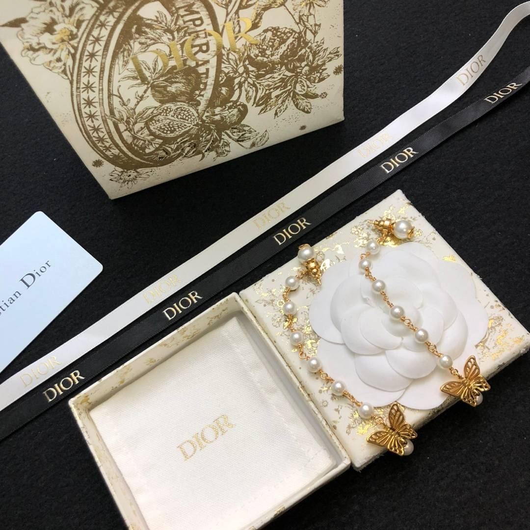 Dior ディオール レディース ピアス メタモルフォーゼ CDロゴ レジンパール クリスタル ブランドアクセサリー 上品 華やか 普段使い ギフト プレゼント - 画像 3
