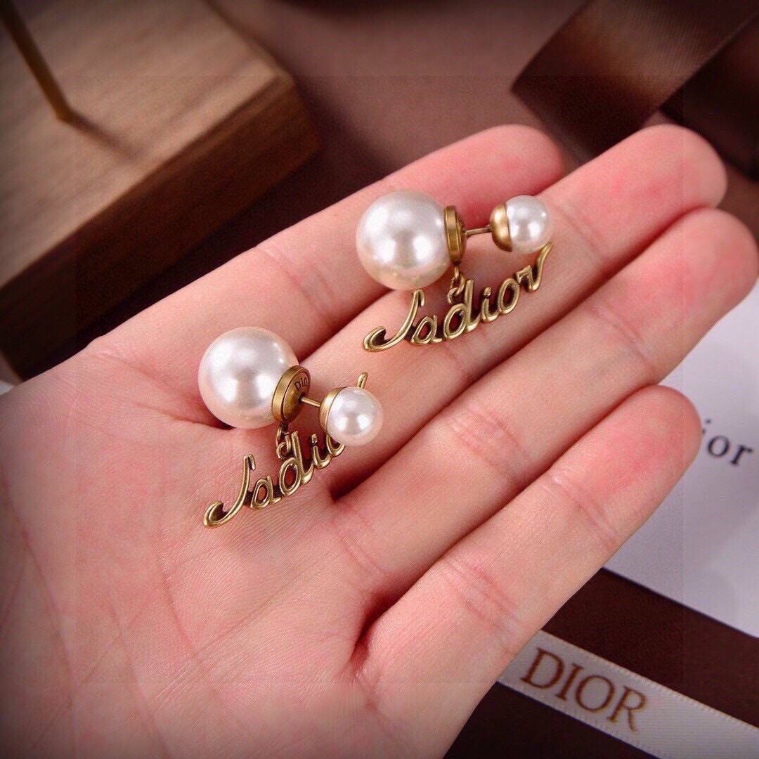 Dior ディオール レディース ピアス Dior Tribales パール レジンパール ブランドアクセサリー 上品 プチギフト - 画像 5