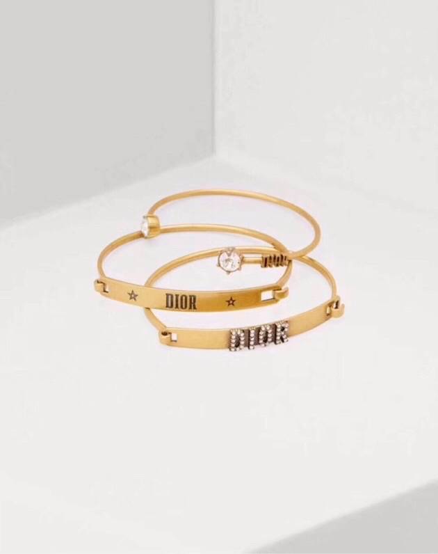 Dior ディオール レディース ブレスレット CDロゴ メタル ブランドアクセサリー 上品 华やか プチCD ギフト - 画像 5