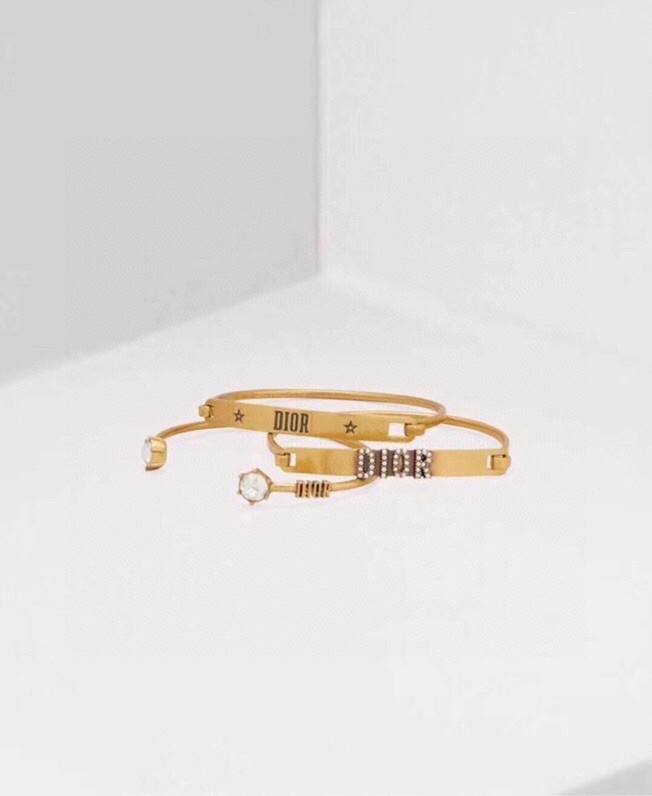 Dior ディオール レディース ブレスレット CDロゴ メタル ブランドアクセサリー 上品 华やか プチCD ギフト - 画像 6