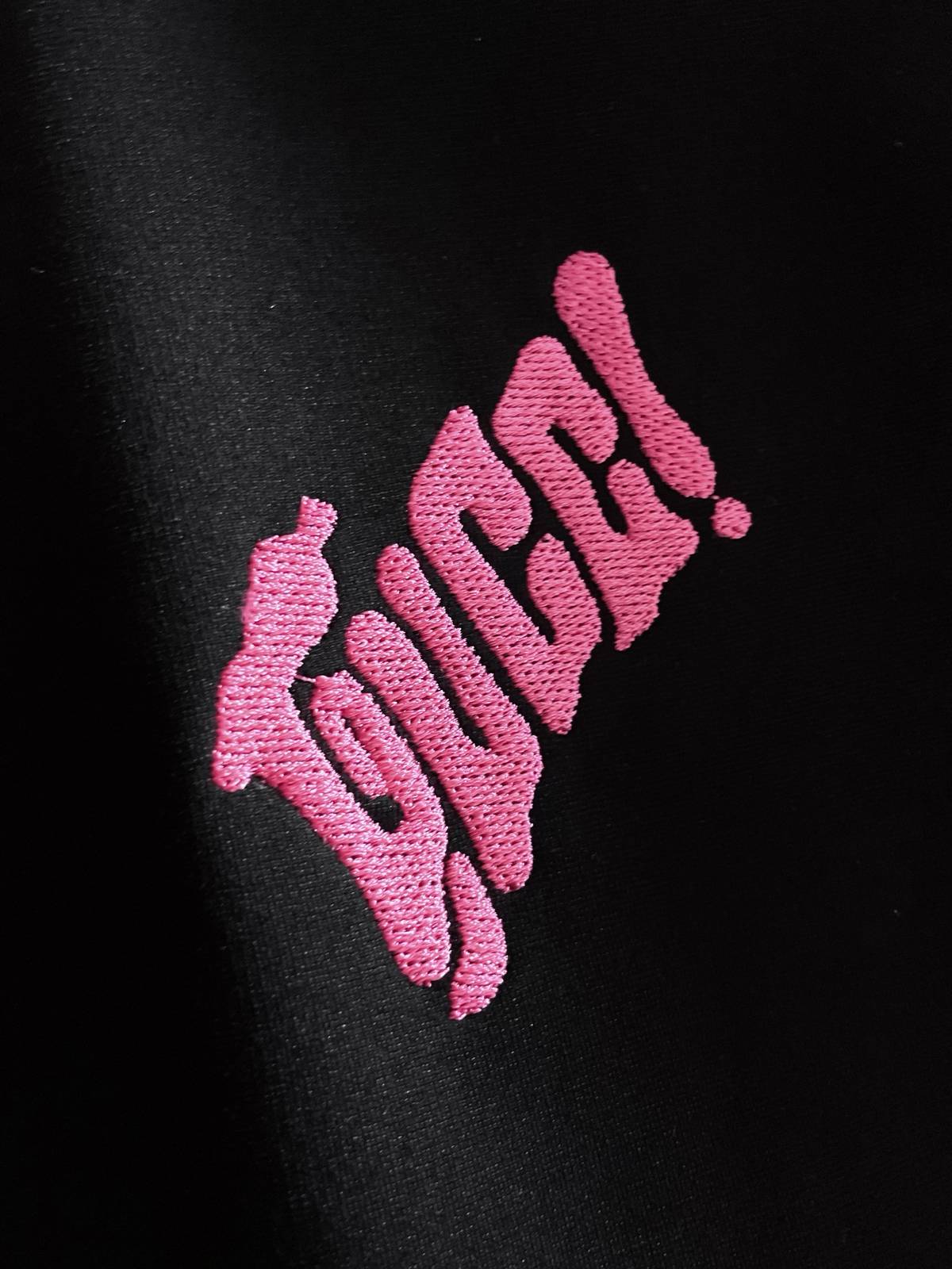 GUCCI グッチ メンズ セットアップ ジップアップパーカー ロゴ刺繍 サイドライン スウェットセットアップ ストリート ブラック ピンク - 画像 6