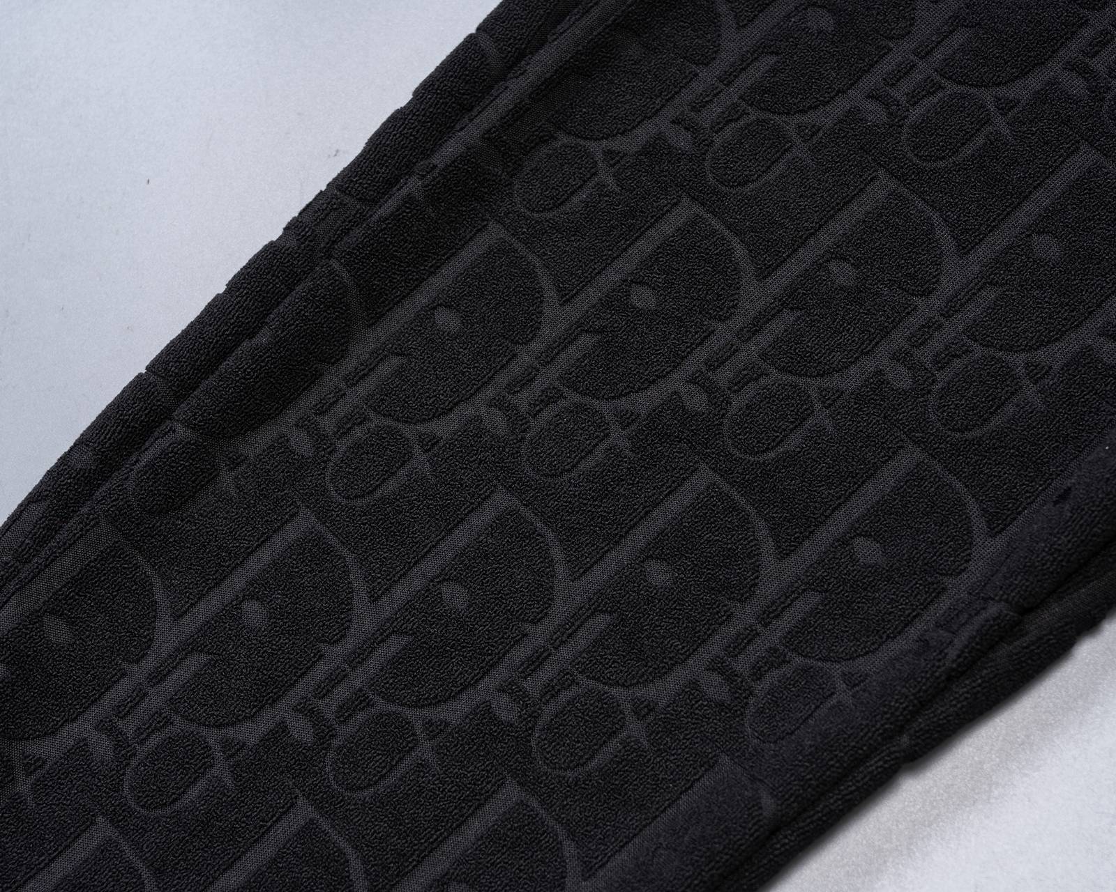 DIOR ディオール メンズ セットアップ ジップパーカー ロゴ刺繍 ロゴテープ スポーツウェア 秋冬 ブラック - 画像 11