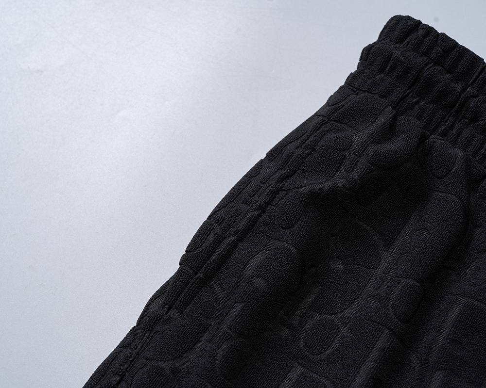 DIOR ディオール メンズ セットアップ ジップパーカー ロゴワッペン ロゴ刺繍 ブラック - 画像 7