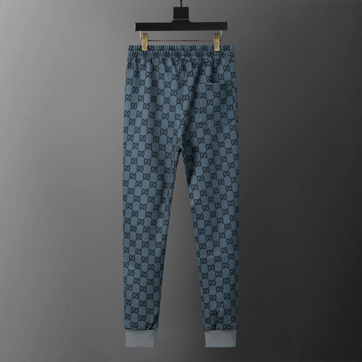 GUCCI グッチ セットアップ メンズ ジップアップパーカー ロゴワッペン ロゴ刺繍 スウェットセットアップ メンズ 秋冬 ブラック - 画像 5